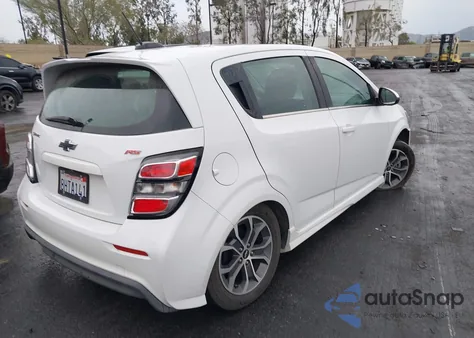 2019 Chevrolet Sonic Lt Auto from USA, damaged, VIN 1G1JD6SB4K4111830